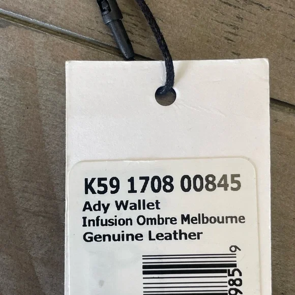 NWTBrahmin wallet (infusion ombré Melbourne)
